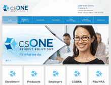 Tablet Screenshot of csone.com